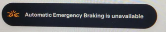 Tesla Automatic Emergency Braking unavailable How to Fix