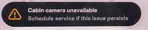 Tesla "Cabin Camera Unavailable" Guide to clear