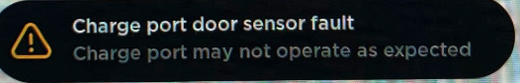 Tesla Charge port door sensor fault how to to fix it