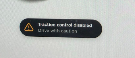 Tesla Traction control disabled - Guide to Fix it