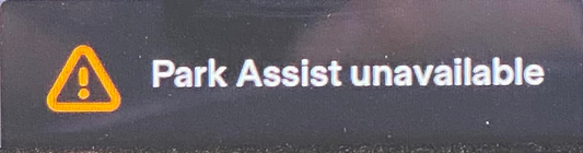 Tesla "Park assist unavailable" Guide to fix