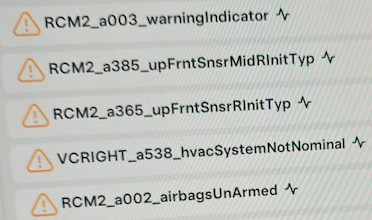 Tesla RCM2_a003 alert clear