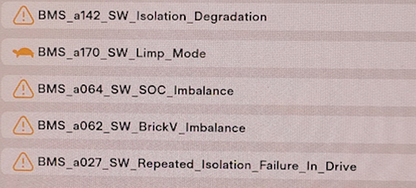 Tesla-Alarm „Beschleunigung und Höchstgeschwindigkeit reduziert“ BMS_a170 behoben