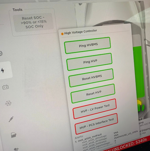 Tesla "HVP_w026_HvilFault" alert clear