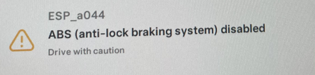 Tesla-Warnung „ABS (Antiblockiersystem) deaktiviert“ beheben