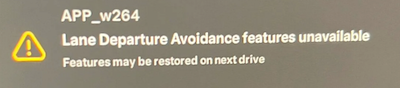 Tesla-Warnung „Spurverlassensvermeidungsfunktion nicht verfügbar“ beheben