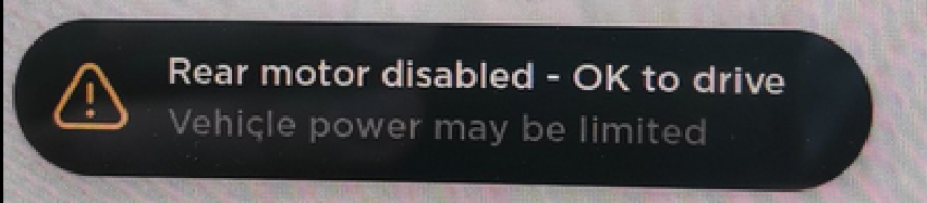 Tesla-Warnung „Hinterer Motor deaktiviert“ beheben